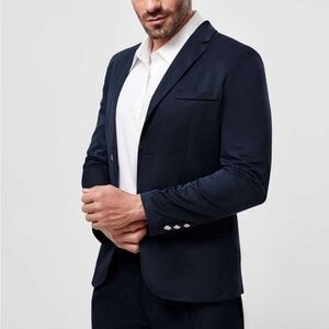 Manfinity Mode Men Single Breasted Flap Detail Blazer size medium men new